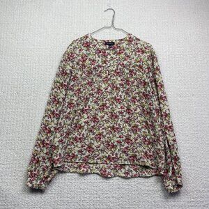 Tamara H. Long sleeve Blouse Wom L Floral Peasanty AOP Cottagecore Boho